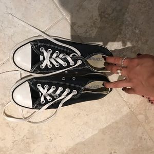 Black Low Top Converse